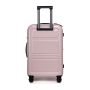 Valise rigide Reito Extensible 74.5 cm Lilas