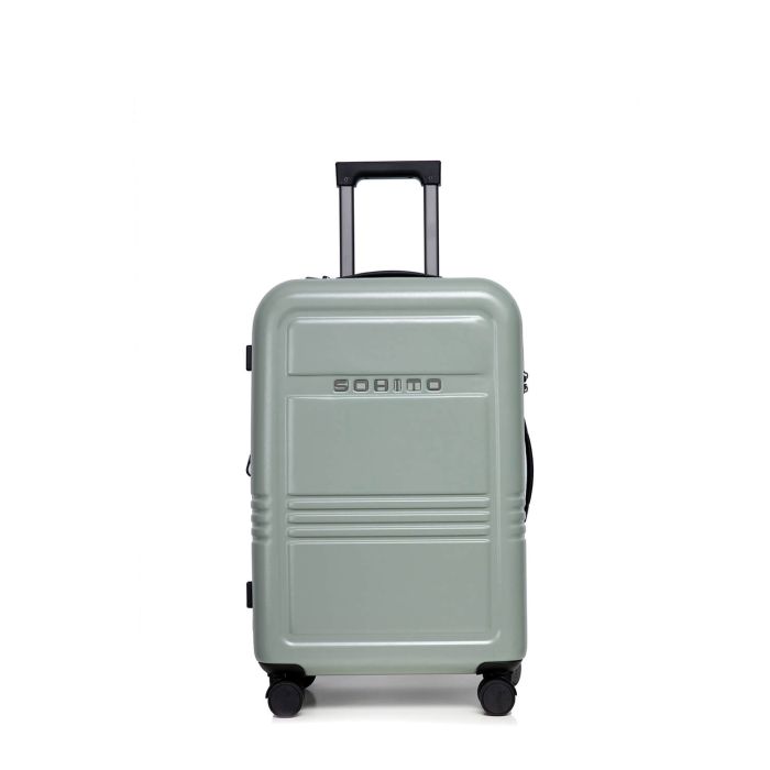 Valise rigide Reito Extensible 64.8 cm Almond