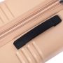 Valise rigide Reito Extensible 64.8 cm Beige