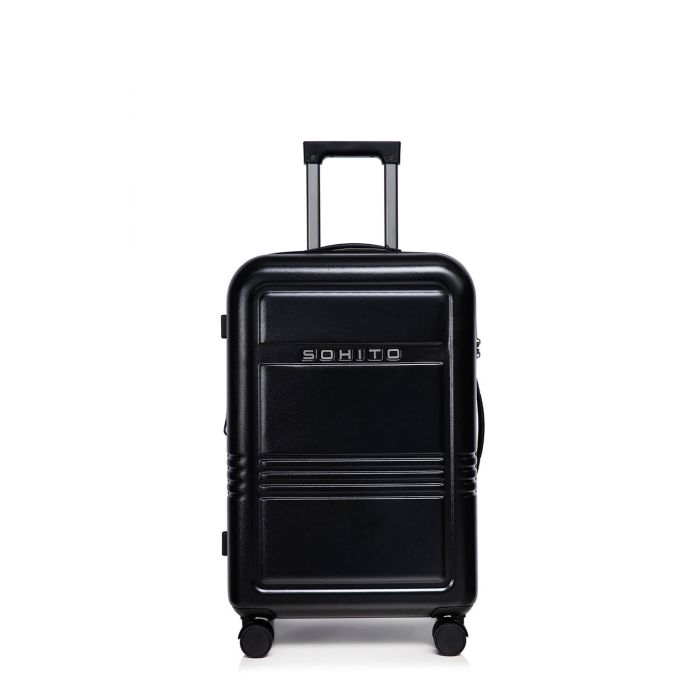 Valise rigide Reito Extensible 64.8 cm Black