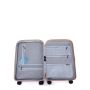 Lot de 3 valises Reito Extensibles 55, 64.8 et 74.5 cm Beige