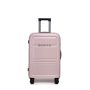 Lot de 3 valises Reito Extensibles 55, 64.8 et 74.5 cm Lilas