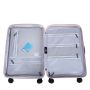 Lot de 3 valises Reito Extensibles 55, 64.8 et 74.5 cm Lilas