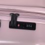 Lot de 3 valises Reito Extensibles 55, 64.8 et 74.5 cm Lilas