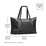 Sac pliant Mini maxi Travelbag 30 Litres Leo Macchiato