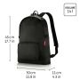 Sac à dos pliant Mini maxi rucksack 45 cm Leo Macchiato