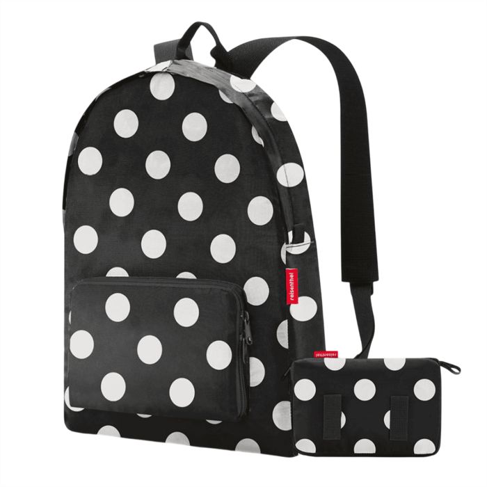 Sac à dos pliant Mini maxi rucksack 45 cm Dots White