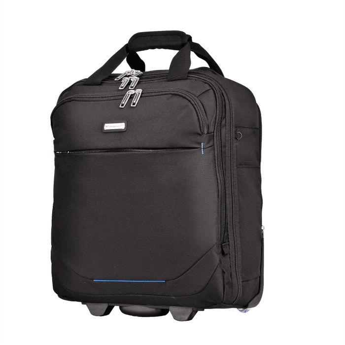 Valise underseat souple S48501 2-en-1 EasyJet 45 cm Black