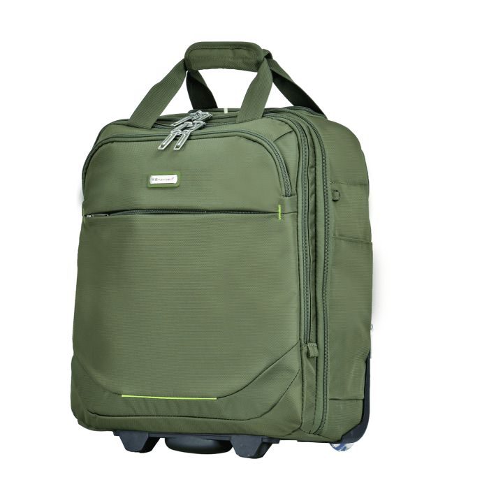 Valise underseat souple S48501 2-en-1 EasyJet 45 cm Khaki vert