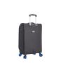 Lot de 3 valises souples 48203 Extensible 55, 67 et 77 cm Dark Green
