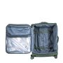 Lot de 3 valises souples S48103A 54, 64 et 74 cm Vert