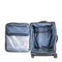 Lot de 3 valises souples S48103A 54, 64 et 74 cm Gris