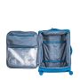 Lot de 3 valises souples S48103A 54, 64 et 74 cm Blue