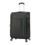 Lot de 3 valises souples 35703 Extensible 55, 67 et 76 cm Noir