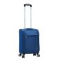 Lot de 3 valises souples 35703 Extensible 55, 67 et 76 cm Bleu