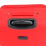 Lot de 3 valises souples 35703 Extensible 55, 67 et 76 cm Rouge