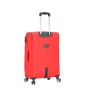 Lot de 3 valises souples 35703 Extensible 55, 67 et 76 cm Rouge