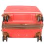 Lot de 3 valises rigides 33803 Extensibles 55, 67 et 77 cm Red