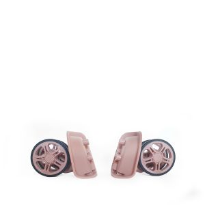Lot de 2 roues de rechange 83103 Droite/Gauche Pivoine (PO)