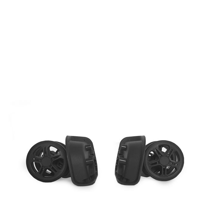 Lot de 2 roues de rechange 83103 Droite/Gauche Noir