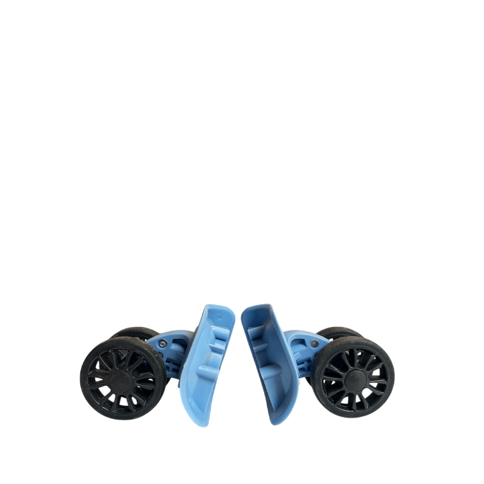 Lot de 2 roues de rechange W01346CD00183 Freestyle Droite/Gauche Bleu Clair