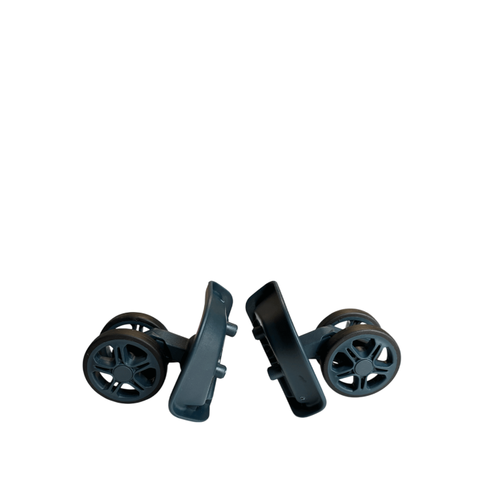 Lot de 2 roues de rechange W00755CD00016 Turenne Droite/Gauche Bleu