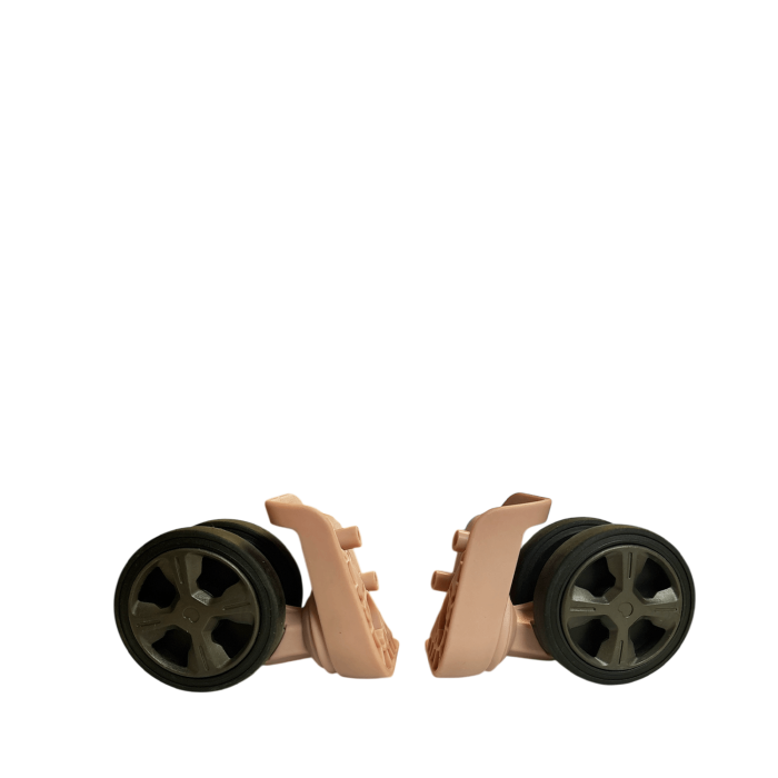 Lot de 2 roues de rechange W00755CD00064 Châtelet air 2.0 Droite/Gauche Pivoine
