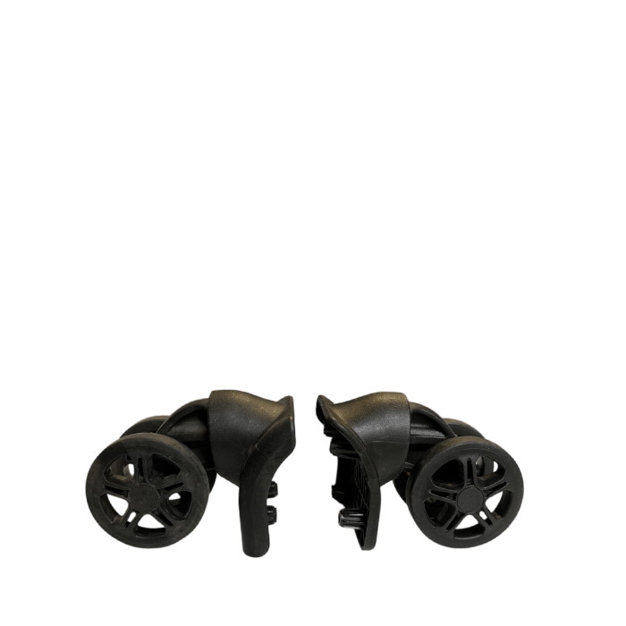 Lot de 2 roues de rechange W00736CD00053 Brochant 3 Droite/Gauche Noir