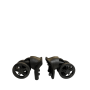 Lot de 2 roues de rechange W00736CD00053 Brochant 3 Droite/Gauche Noir