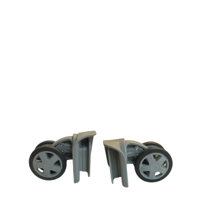 Lot de 2 roues de rechange W00910CD00154 Clavel Droite/Gauche Gris
