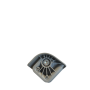 Lot de 2 roues de rechange W00910CD00154 Clavel Droite/Gauche Gris