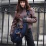 Sac bandoulière de transport pour animal Light Blue Denim