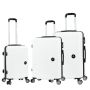 Lot de 3 valises rigides 44603 55, 67 et 77 cm Milky