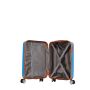 Lot de 3 valises rigides 33803 Extensibles 55, 67 et 77 cm Blue