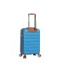 Lot de 3 valises rigides 33803 Extensibles 55, 67 et 77 cm Blue