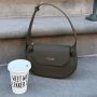 Sac à main Sacroisé Petite 25 cm Dark Green Gold