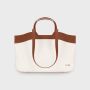 Sac fourre-tout Tote bag 13 litres Beige Brown