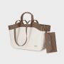 Sac fourre-tout Tote bag 13 litres Beige Olive
