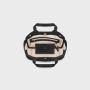 Sac Tote bag Mini 2 litres Textured Full Black