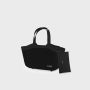 Sac Tote bag Mini 2 litres Textured Full Black