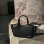 Sac Tote bag Mini 2 litres Textured Full Black