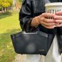 Sac Tote bag Mini 2 litres Textured Full Black