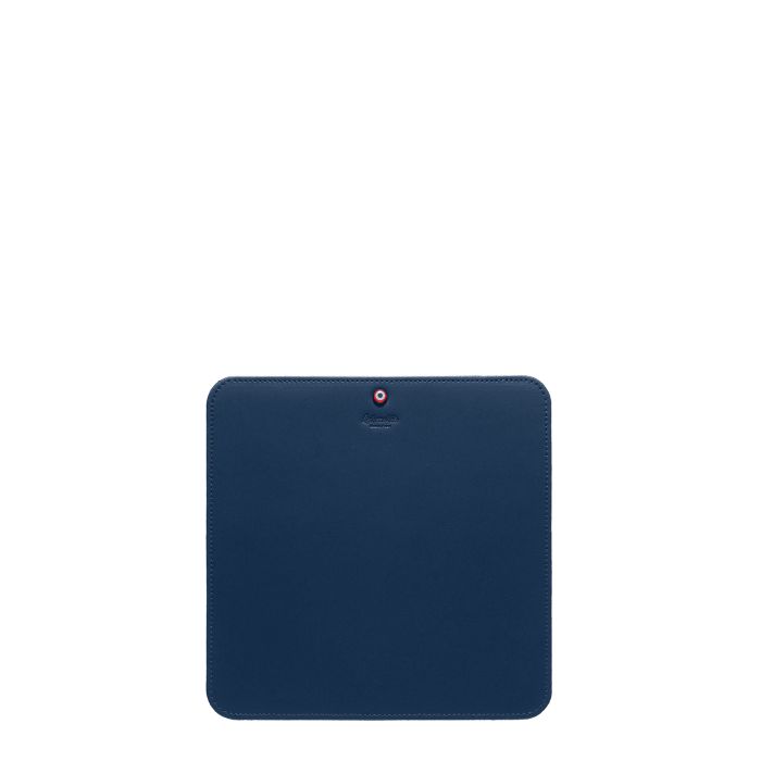 Tapis de souris Alphonse en cuir Lisse 23 cm Lune Bleue