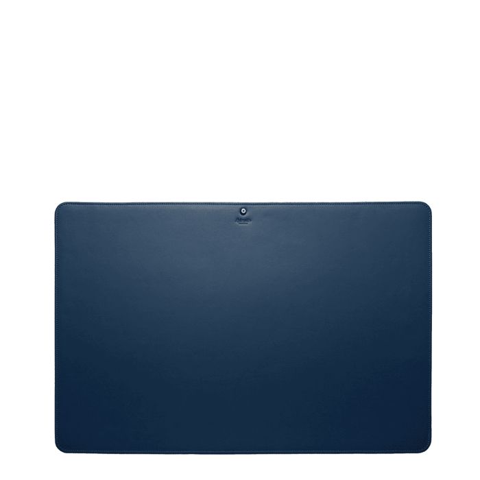Sous-main Pierre en cuir Lisse 60 cm Lune Bleue