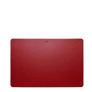 Sous-main Pierre en cuir Lisse 60 cm Vigne Rouge