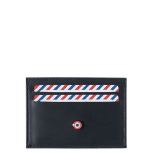 Porte-cartes Georges 2.0 en cuir végétal Lune bleue