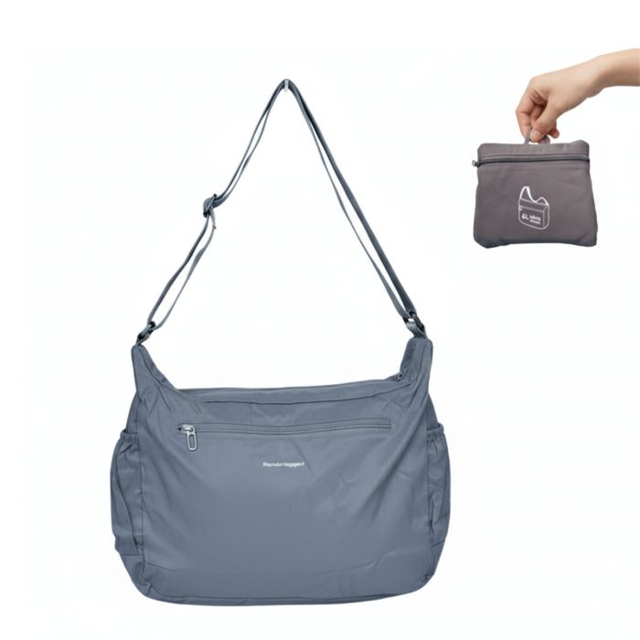 Sac pliable 94109 34 cm Dark Grey