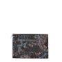 Pochette 21 cm imprimé Noir Multicolore