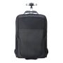 Sac à dos cabine à roulettes Parvis Plus 51 cm 17.3 pouces Noir