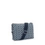 Petit sac bandoulière Riri L 27 cm Navy Sign Jacquard
